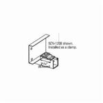 B-LINE 9ZN-1208 COMBINATION CLAMP/GUIDE