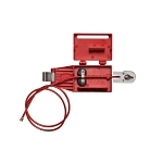 BRADY 151633 ELECTRICAL PANEL LO RED PLS 4-LOCKS