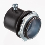 B-PORT 230-SBLK 1/2-IN BLACK S.S. EMT CONNECTOR
