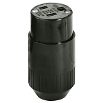 BRYANT 5269B CONNECTOR 15A 125V 5-15R BK