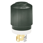 BRYANT 70615NP LKG PLUG 15A 250V L6-15P B/W
