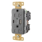 BRYANT USBB20AC5GYWR DUP TRWR 20A 125V USB PO