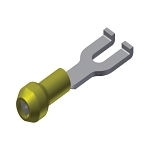 BURNDY T1038 RING- 12- 10 AWG-UNIN STUD HOLE:0.