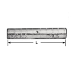 BURNDY YCS37R 477 AL JUMPER 8.75-IN L