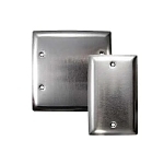 CALBRITE S607BLPLTD SS DBL GNG BLNK CVR