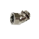 CALBRITE S61000FC45 1 SS316 FLX CONN MALE 45
