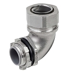 CALBRITE S60500FC90 1/2 SS316 FLX CONN MALE 90