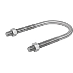 CALBRITE S62500UB00 2-1/2 SS316 STANDARD U B