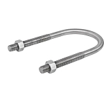 CALBRITE S62500UB00 2-1/2 SS316 STANDARD U B