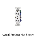 EAGLE 270W RECP DUPLEX 15A 125V 2P3W STR WH