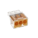 NSI PIWC-3-C 22 - 12 AWG 3 WIRE PUSH IN CONNE