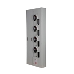C-H 1MP4206RRLC 200A METER PACK 4 SOCKETS RIN