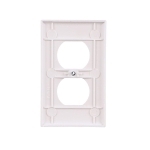 EAGLE 2132W-BOX WALLPLATE 1G DUPLEX RECP