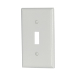 EAGLE 2134W WALLPLATE 1G TOGGLE THERMOSET STD