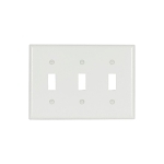EAGLE 2141W-BOX EATON TOGGLE WALLPLATE WHITE T