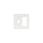 EAGLE 2153W-BOX WALLPLATE 2G TOG/DECO TH