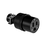 EAGLE 222-BOX CONN THERMO RUBBER 15A 125V 2