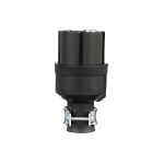 EAGLE 222-BOX CONN THERMO RUBBER 15A 125V 2