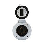 ARROW-HART 3768 FL INLET W/LID 50A600VAC/25