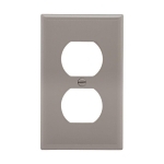 EAGLE 5132GY-BOX WALLPLATE 1G DUPLEX RECP