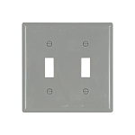 EAGLE 5139GY-BOX WALLPLATE 2G TOGGLE NYLO