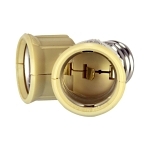 EAGLE 700V-BOX SOCKET ADAP DUAL MED BASE KEYLE