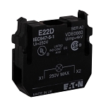 C-H E22D LGT UNIT FULL VOLT W/O LAMP
