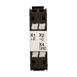C-H M22-FLED-RG RD/GN/YE LED FLAT REAR C