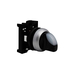 C-H M22-WLK3-W ILL 3-POS MOM SEL SWTCH SIL-