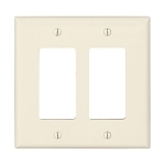 EAGLE PJ262LA WALLPLATE 2G DECORATOR POLY MID LA