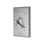 EAGLE S983-SP SWITCH COVER WP W/SP SWITCH MET