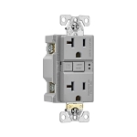 EAGLE SGF20GY GFCI SELF TEST DUPLEX 20A 125V GY