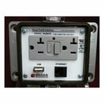 GRACE P-P11R2-K3RF0 N12/ 4 USB 10-FT /ETHERNET/ GFCI