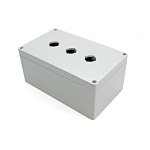 HAMMOND 1554MPB3 3 HOLE 22.5MM P-BUTTON ENCL.