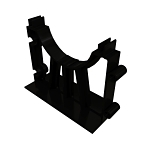 ALLIED 1631 SPACER BASE 6 X 3