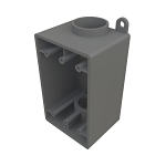 ALLIED 59247 FSC BOX 1-GANG 3/4 PVC