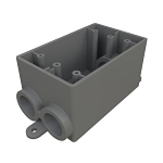 ALLIED 59346 FSCC BOX 1-GANG 3/4 PVC