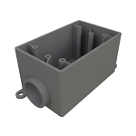 ALLIED 59240 FSE BOX 1-GANG 1/2 PVC