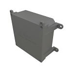 ALLIED 925082 12 X 12 X 4 J-BOX W/BRS SCREW INS