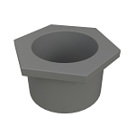 ALLIED 59897 3/4 X 1/2 RED BUSHING PVC