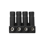 HOMAC RAB 45 C AL INSUL BUS CONN 12-500 4PORTS O