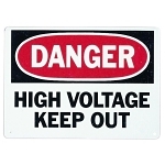 IDEAL 44-880 SIGN DANGER HIGH VOLTAGE KEEP | Stanion