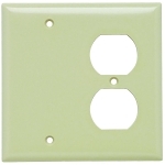 P&S SP138-I SMOOTH WP 1G DUPLEX 1G BLK IV | Stanion