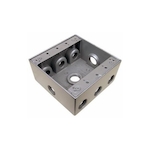 MORRIS 36350 WP 2 GANG BOX 9-1/2-IN HOLES