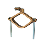 NSI G-15 GROUND CLAMP HD 2 1/2-4-IN W/ADPTR