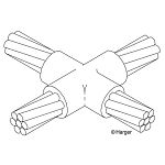 HARGER B24/0 STR CABLE C ROSS