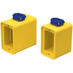 ERICSON 6030 PORTABLE YELLOW 1-GANG DOUBLE SID