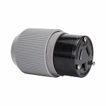 ARROW-HART 9341N CONN 30A 125/250V 3P3W STR GY