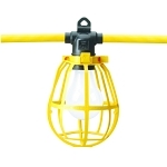 SOUTHWIRE 7548SW 50 PLAS TIC CAGE STRING LIGHT W/ 12/3 SJTWCORD