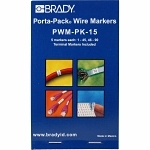 BRADY PWM-PK-15 CLIPSLEEVE WIRE MARKER S
